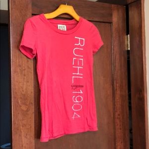 Ruehl pink medium tank top